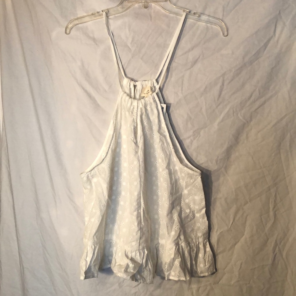 NEW caution to the wind table top white large